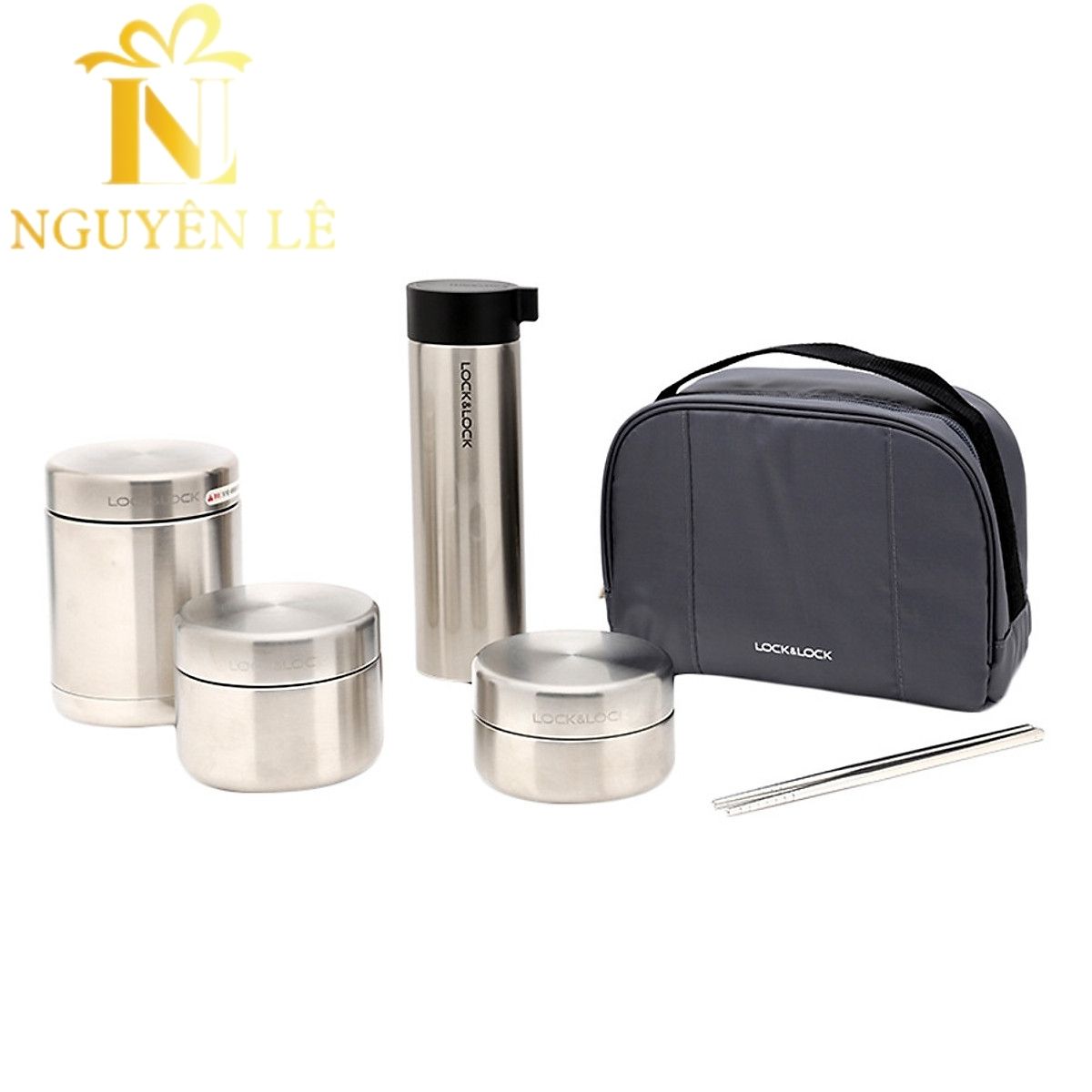 Hộp cơm giữ nhiệt in logo Hộp cơm giữ nhiệt in logo