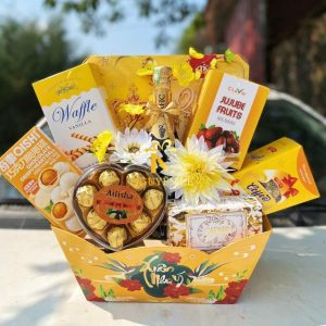 Giỏ Quà Tết Hoàng Kim Thịnh Vượng