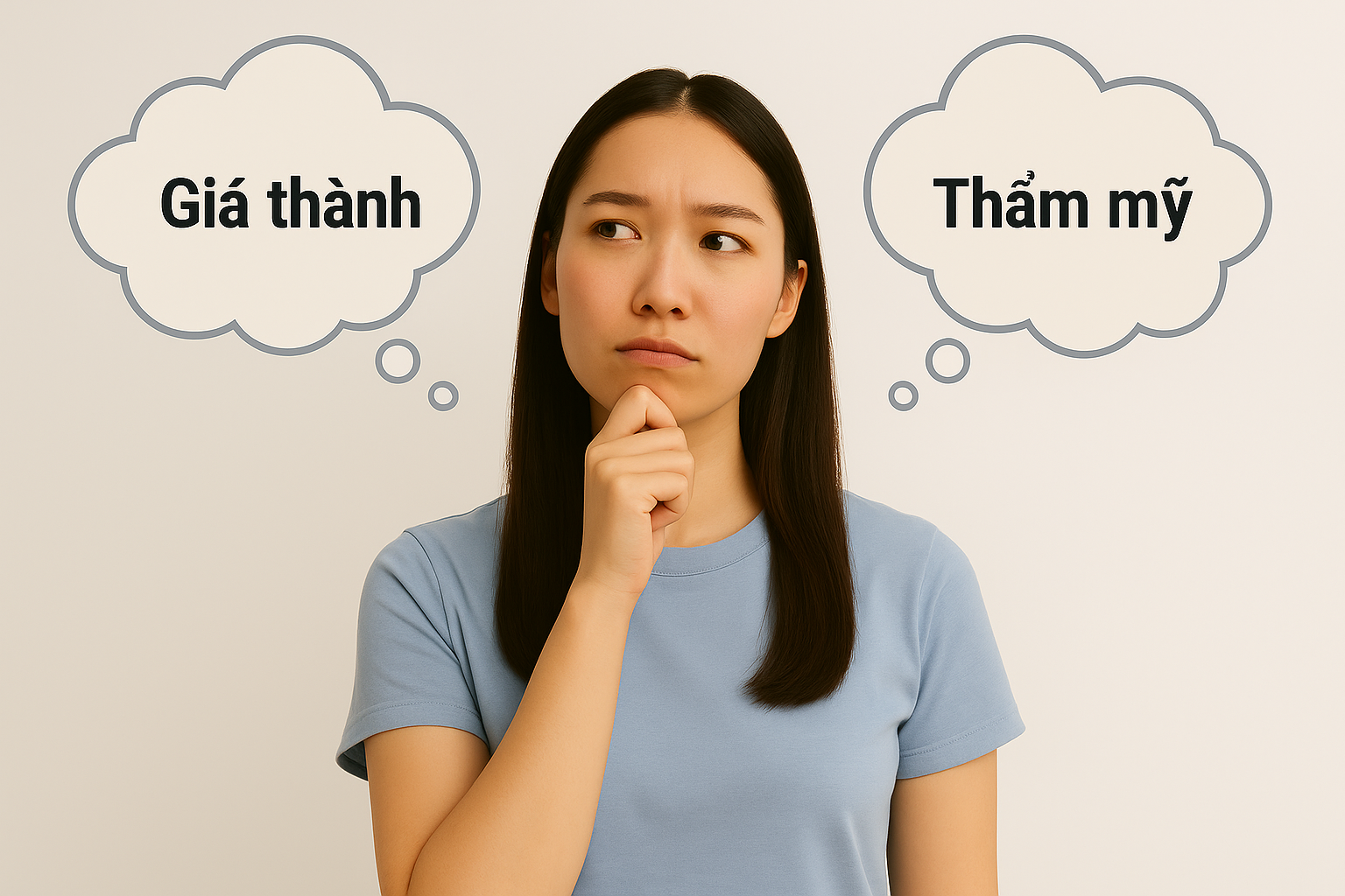 Giá thành và thẩm mỹ Giá thành và thẩm mỹ