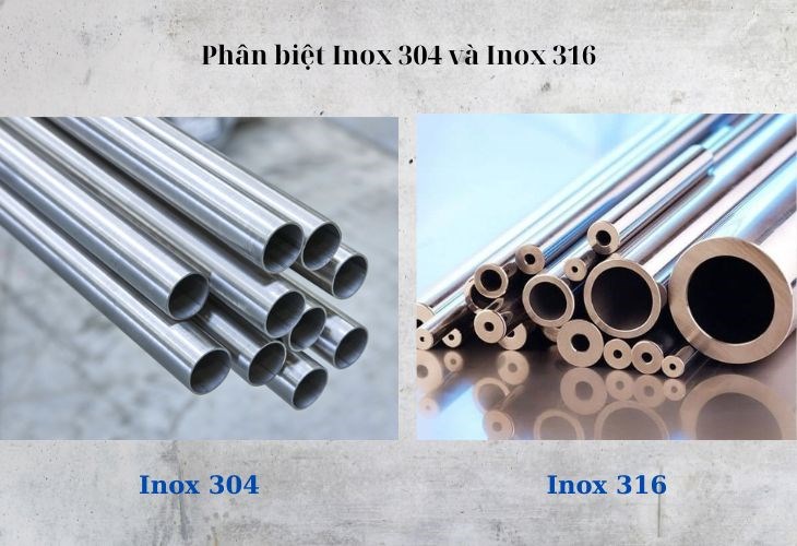 Inox 304 va 316 Inox 304 va 316