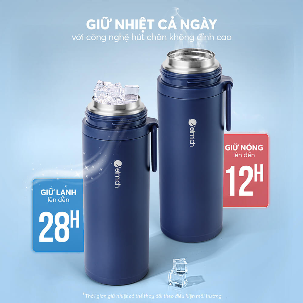 Khả năng giữ nhiệt của bình giữ nhiệt elmich