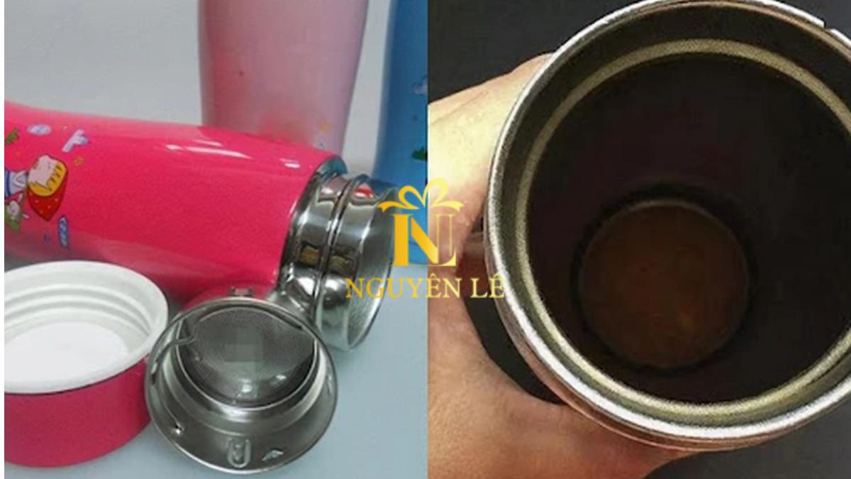 Xử lý vết rỉ sét trên bình inox Xử lý vết rỉ sét trên bình inox