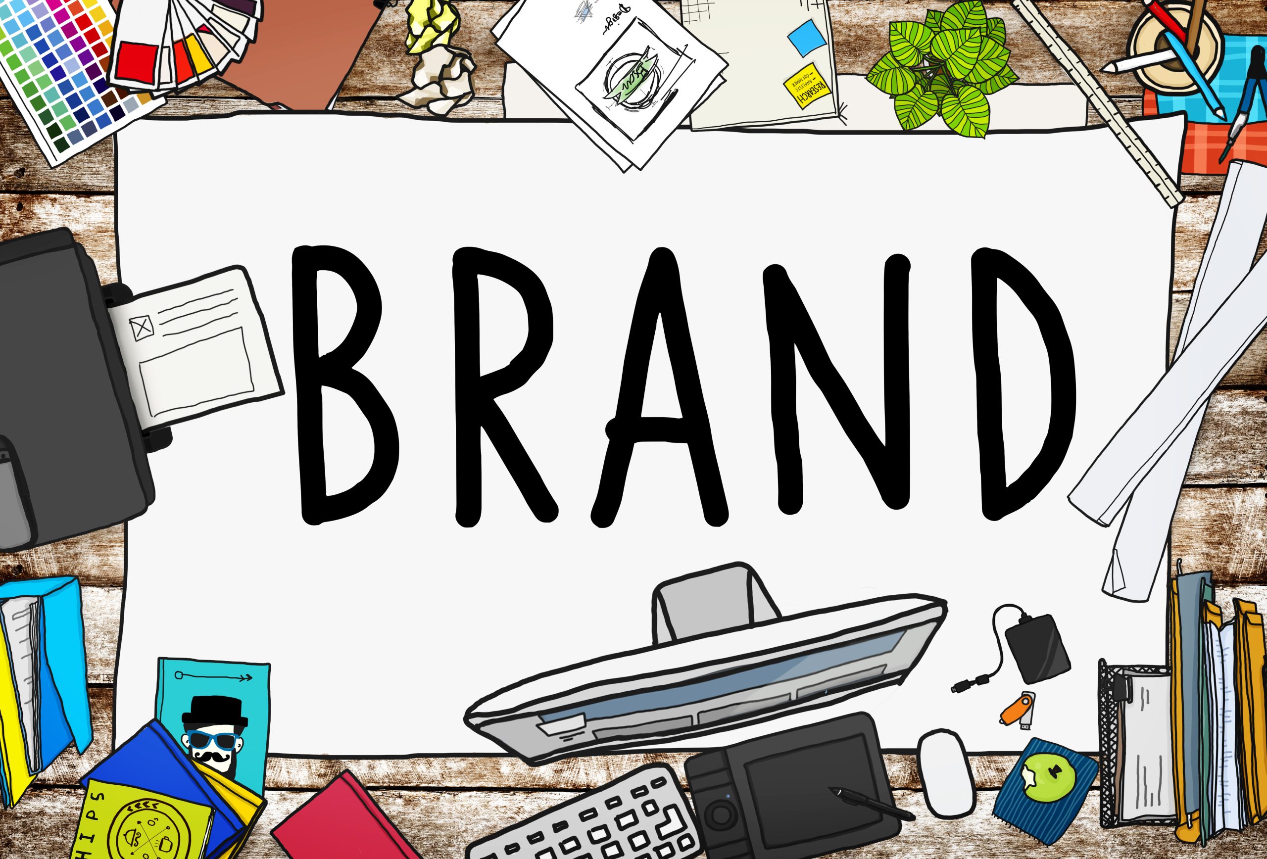 Branding Trademark Marketing Name Concept