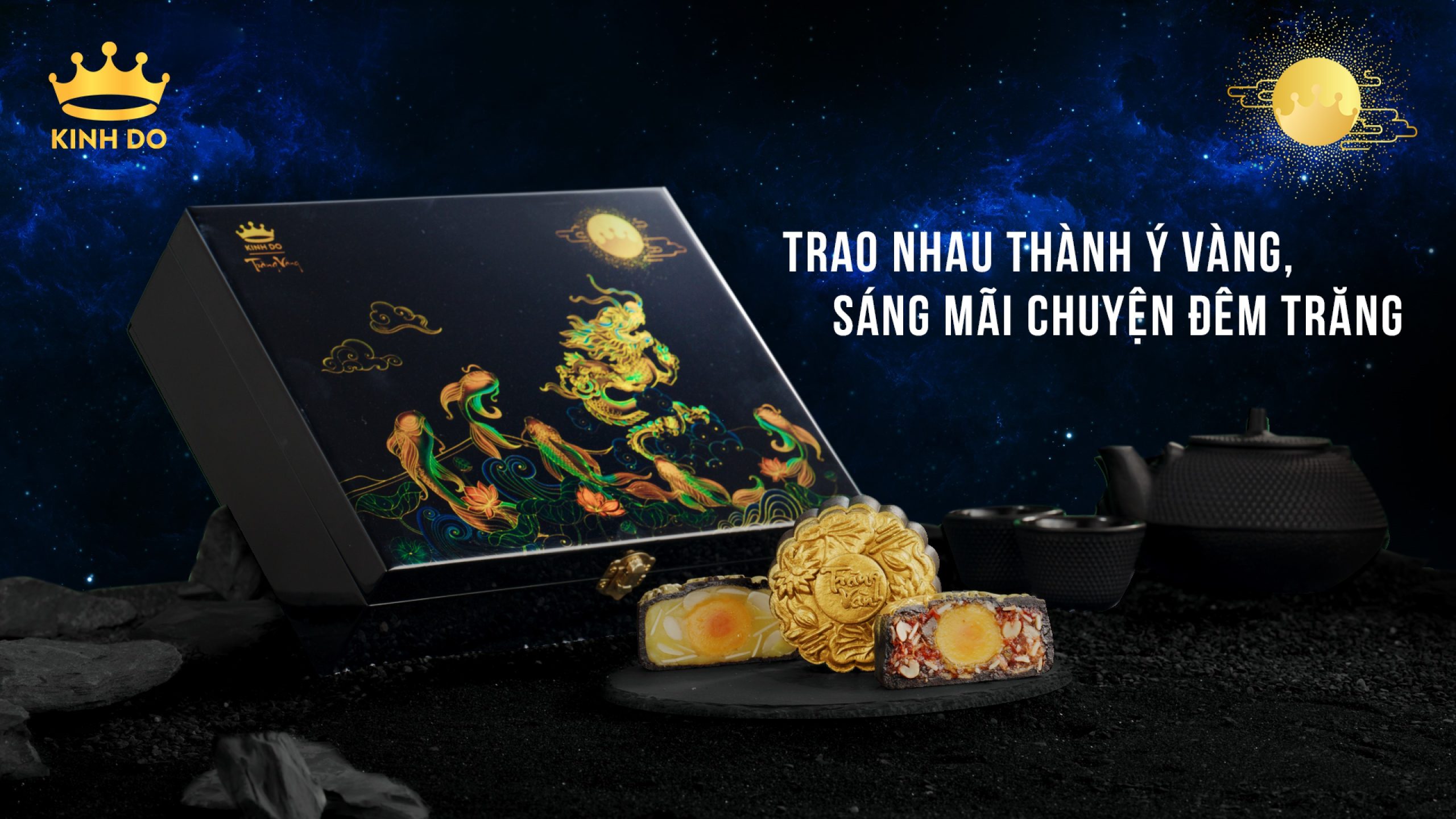 Bánh trung thu Kinh Đô cao cấp (2) Bánh trung thu Kinh Đô cao cấp (2)