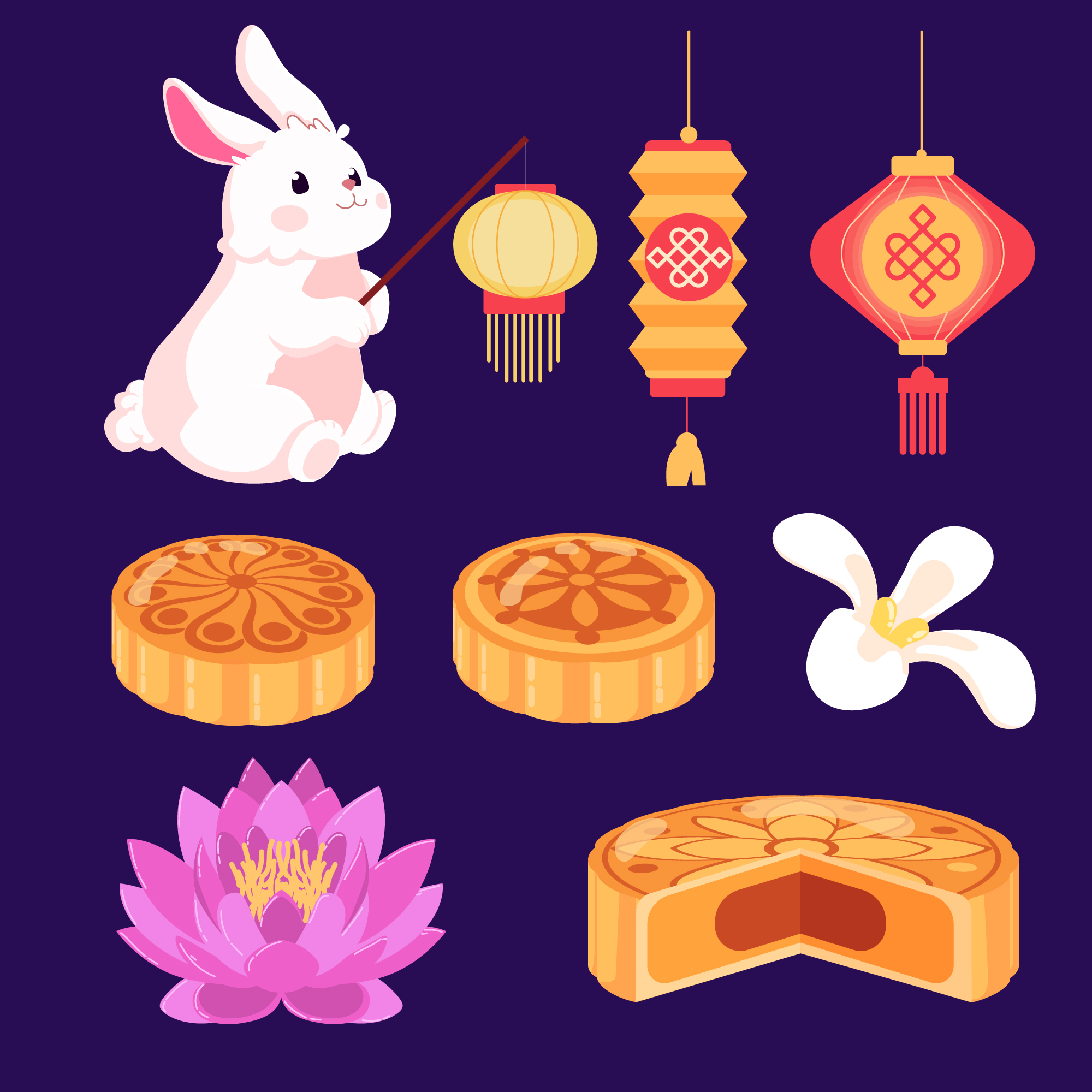 Biểu tượng đặc trưng của Tết Trung Thu