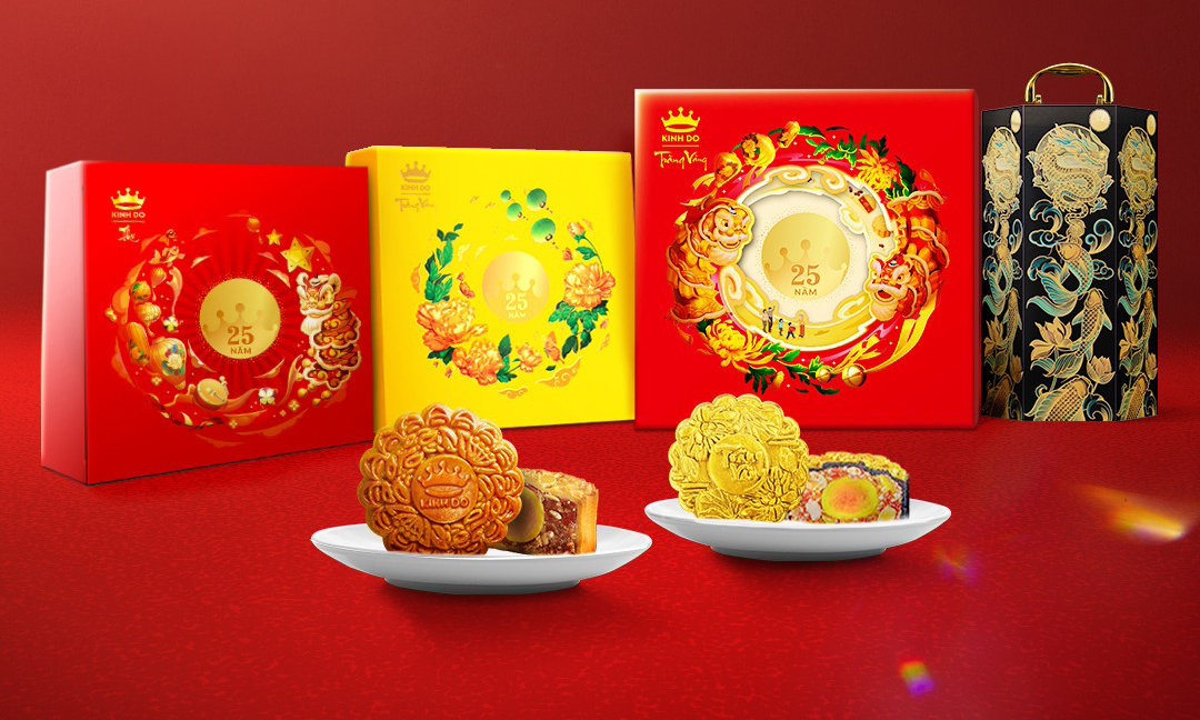 Bộ sưu tập bánh trung thu kinh đô Bộ sưu tập bánh trung thu kinh đô