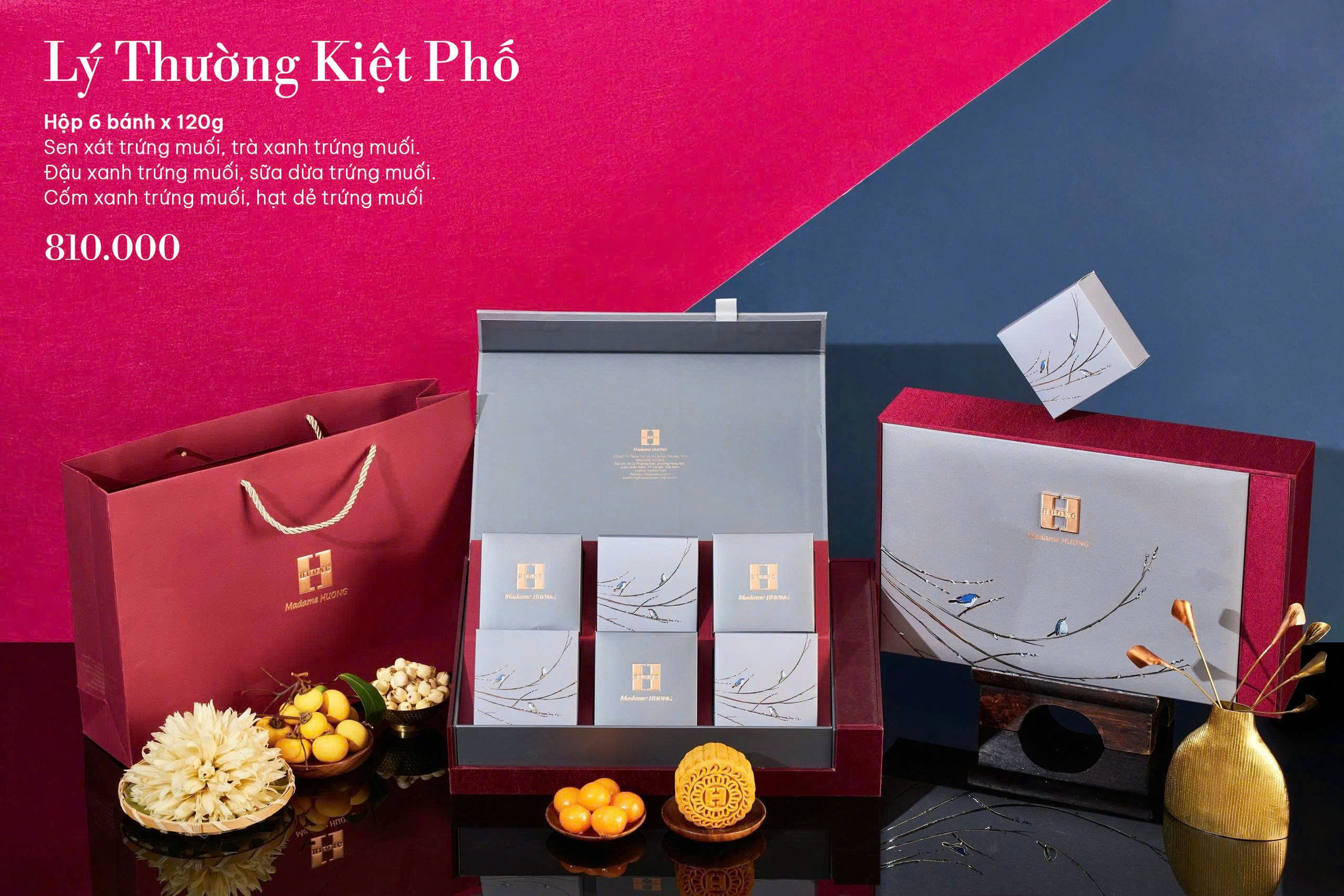 Hộp bánh trung thu giá trên 600k