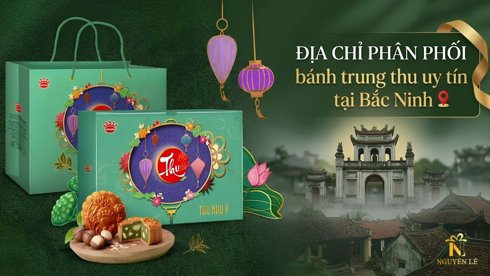 Địa chỉ phần phối quà tặng bánh trung thu tại Bắc Ninh