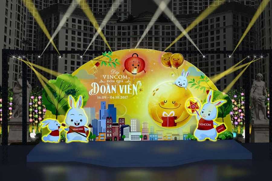 tổ chức trung thu ngoài trời