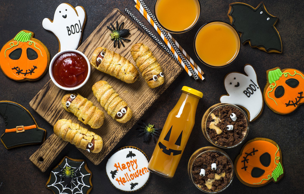 đồ ăn halloween