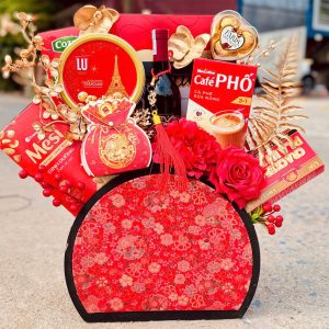 Set quà Tết Túi Tài Lộc Vinh Hoa