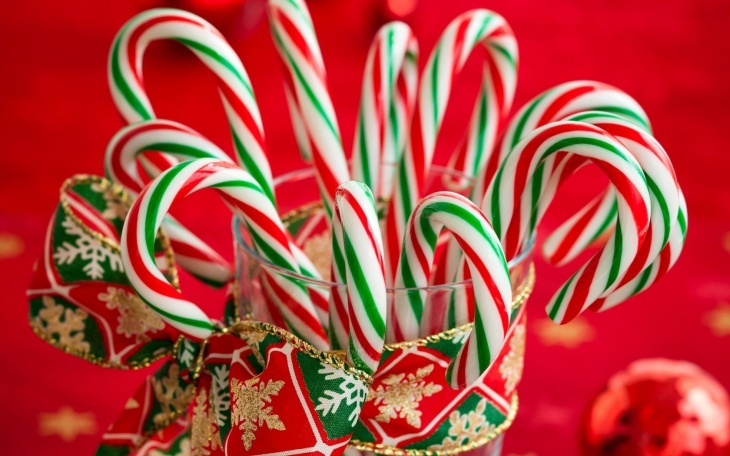 kẹo gậy noel
