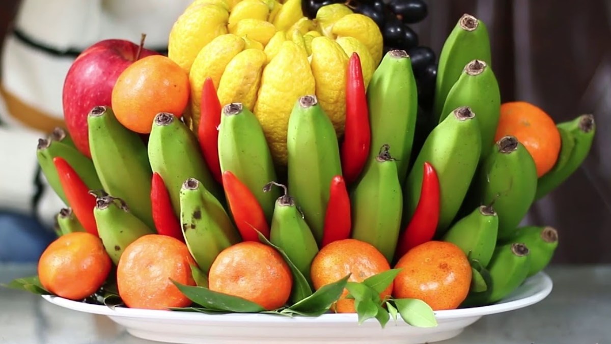 mầm ngũ quả Tết miền Bắc