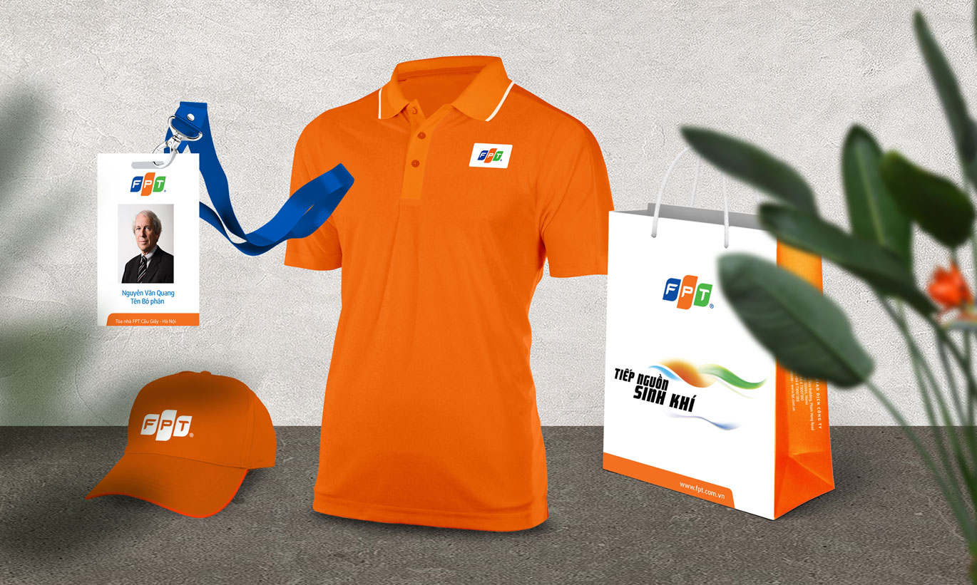 bộ nhận diện thương hiệu Tập đoàn FPT