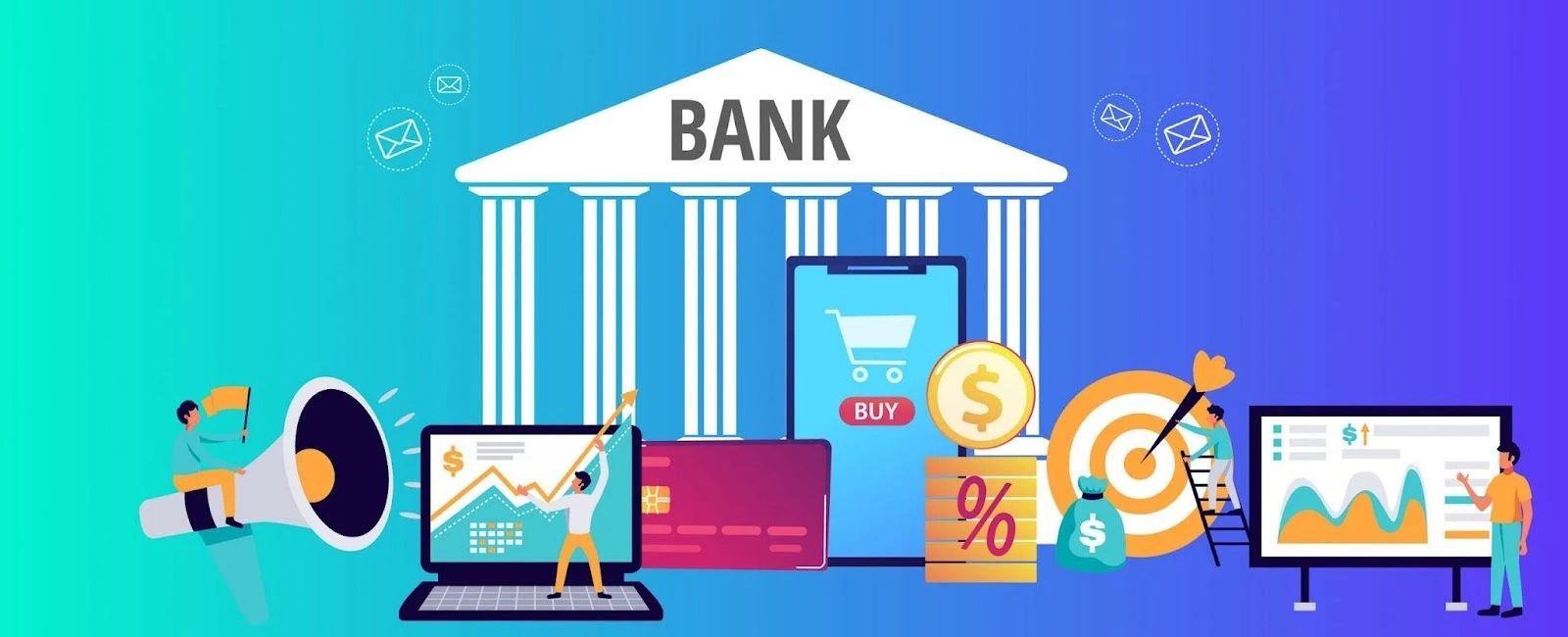 digital marketing cho lĩnh vực ngân hàng
