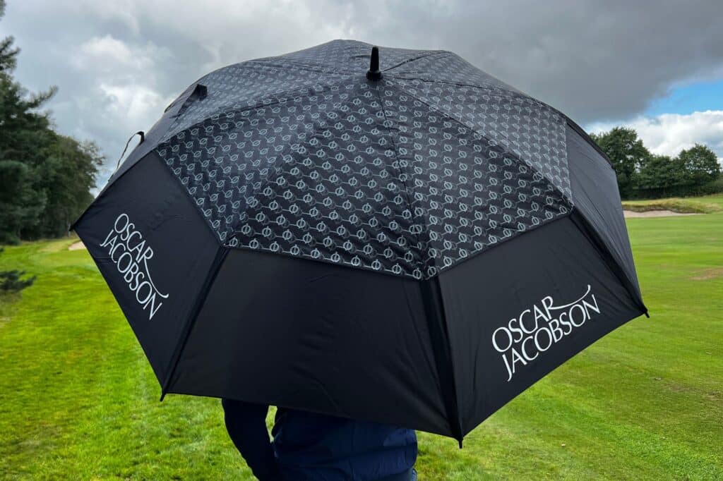 Ô dù đánh golf cỡ đại khung carbon