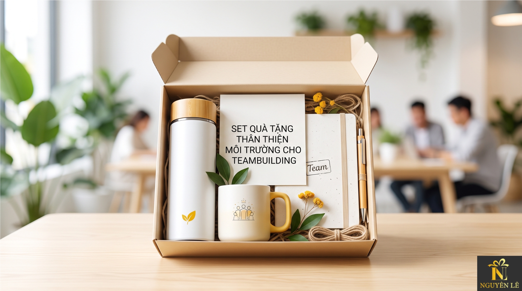 Set quà tặng thân thiện với môi trường cho TeamBuilding