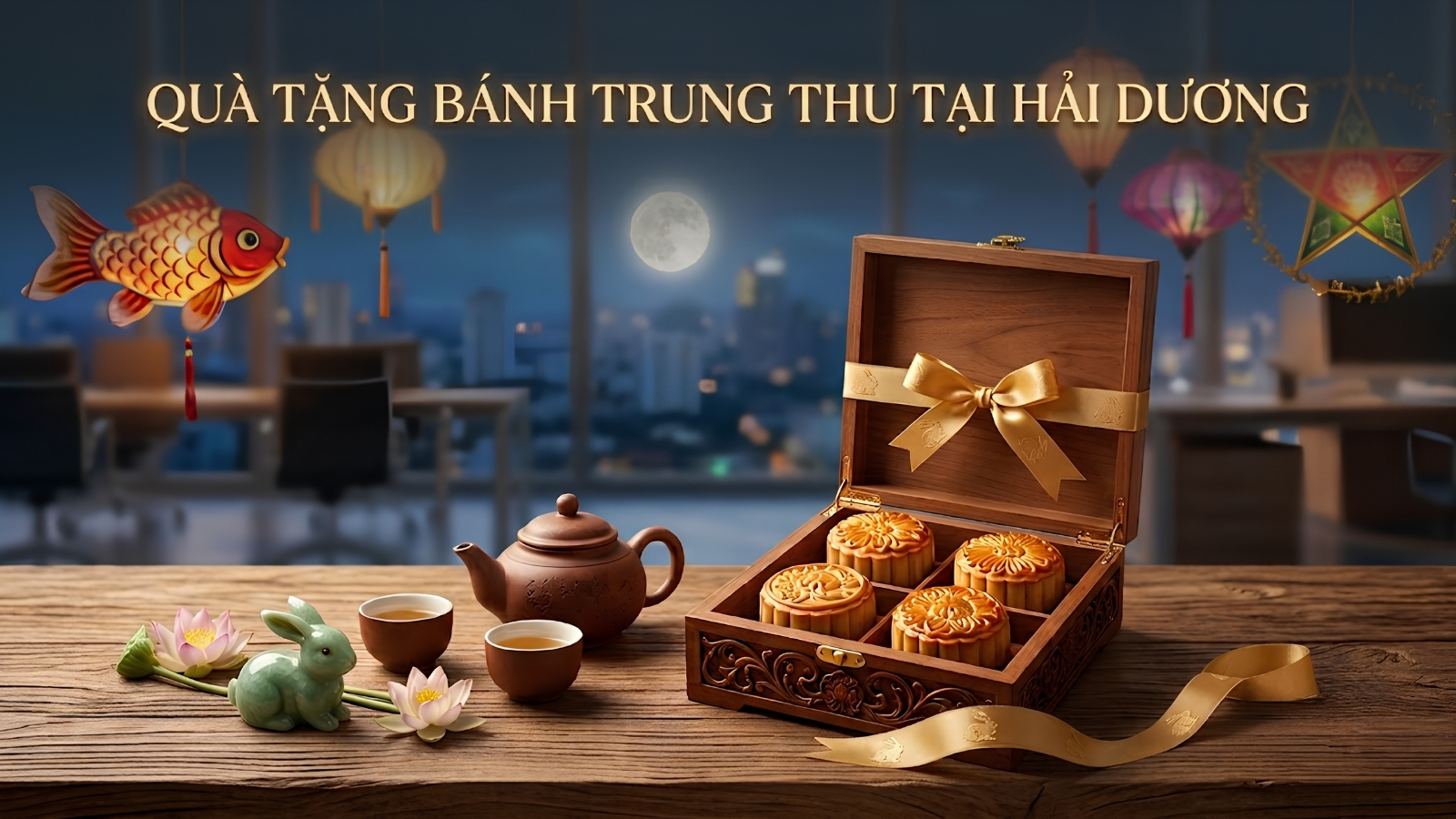 Cung cấp quà tặng bánh trung thu tại Hải Dương