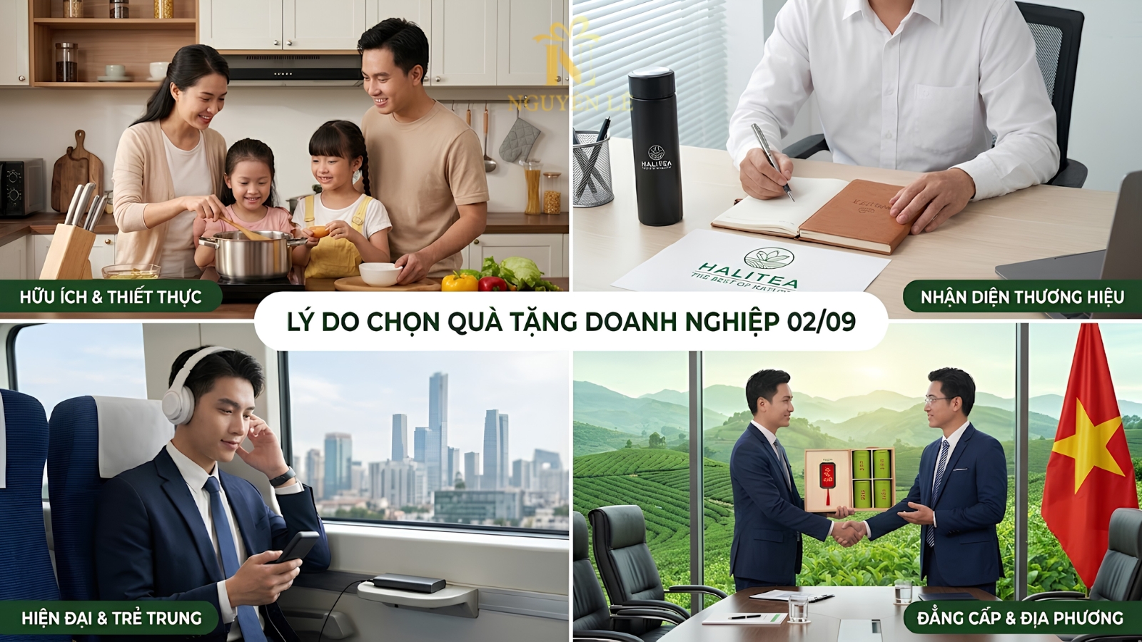 Lý do nên chọn Quà tặng Nguyên Lê tại Thái Nguyên