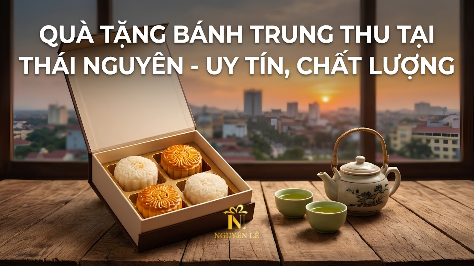 Quà tặng bánh trung thu tại Thái Nguyên