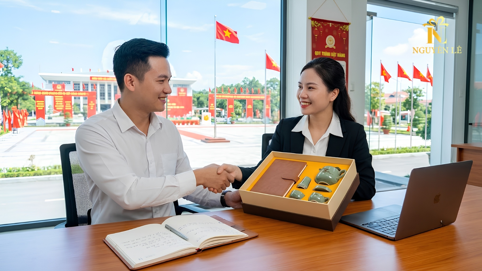 Quy Trình Đặt Quà Tặng Nguyên Lê tại Quảng Ninh