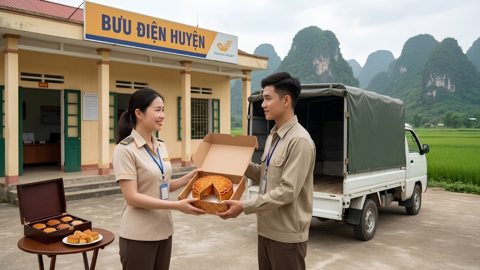 Quy trình đặt quà tặng trung thu của Nguyên Lê
