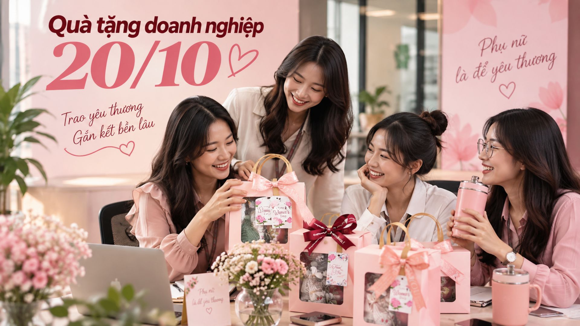 Chọn quà 20/10 theo từng đối tượng nhận
