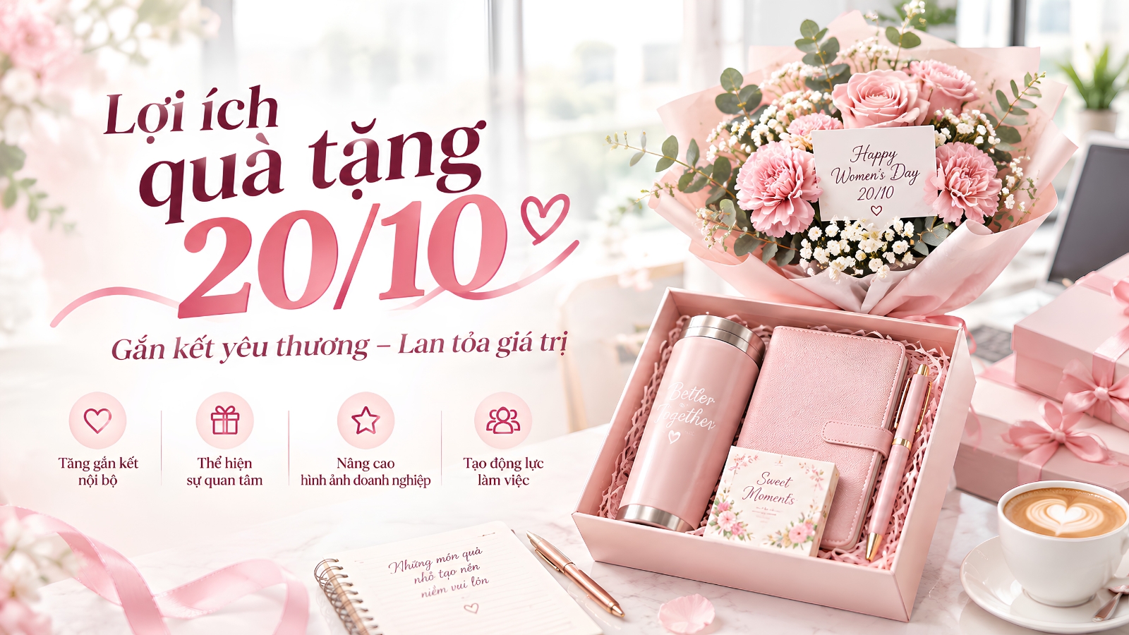 Lợi ích quà tặng 20-10