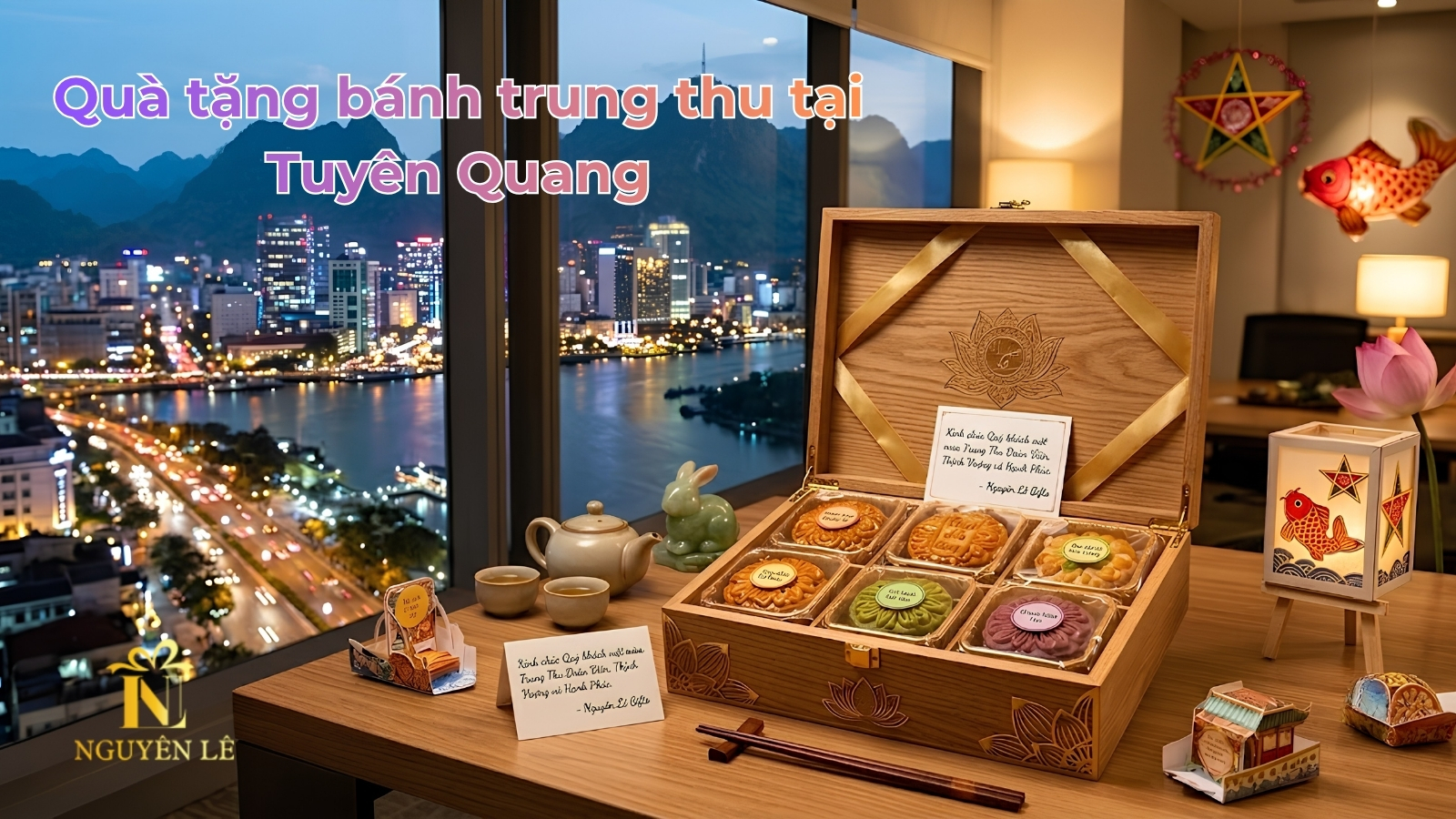 Quà tặng bánh trung thu tại Tuyên Quang