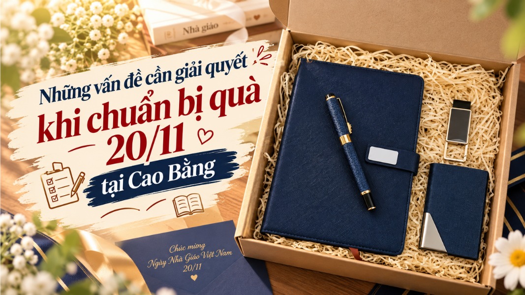 Những vấn đề cần giải quyết khi chuẩn bị quà 20/11 tại Cao Bằng
