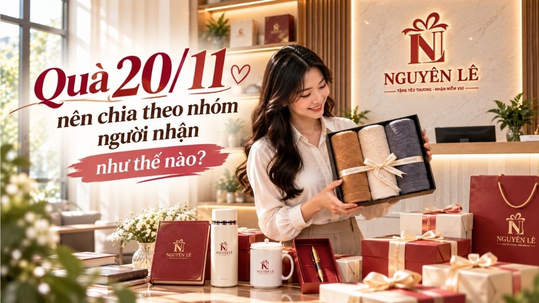 Quà 20/11 nên chia theo nhóm người nhận như thế nào