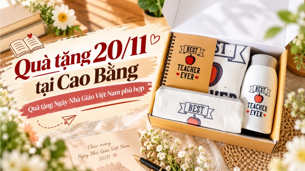 Quà tặng 20/11 tại Cao Bằng - Quà tặng Ngày Nhà Giáo Việt Nam phù hợp