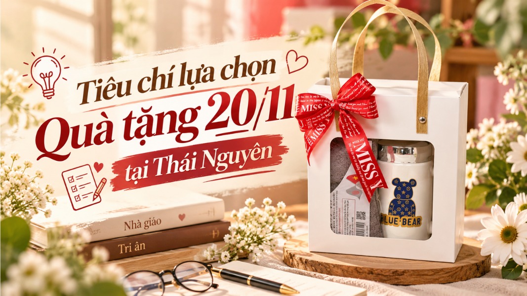 Tiêu chí lựa chọn quà 20/11 tại Thái Nguyên